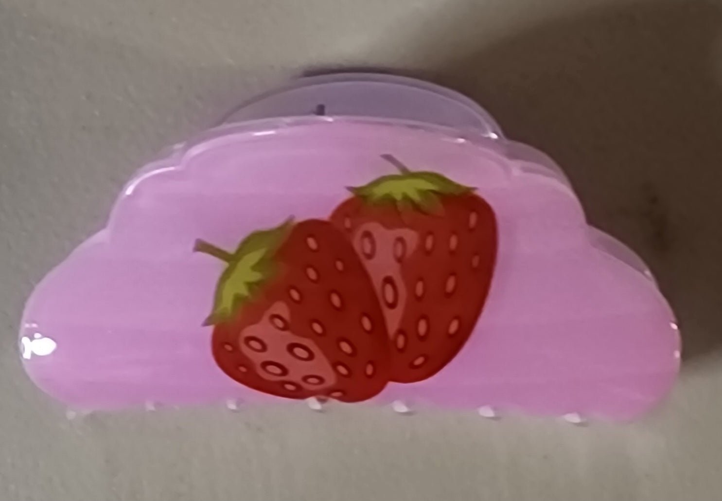 Strawberry Cloud Hair Claw Clip - Angelique Boutique