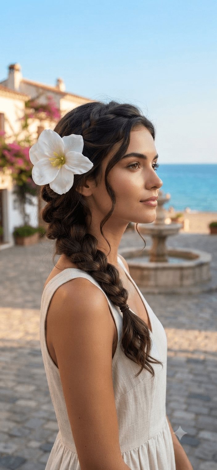 Tulip Flower Hair Bows for Women & Girls - Angelique Boutique