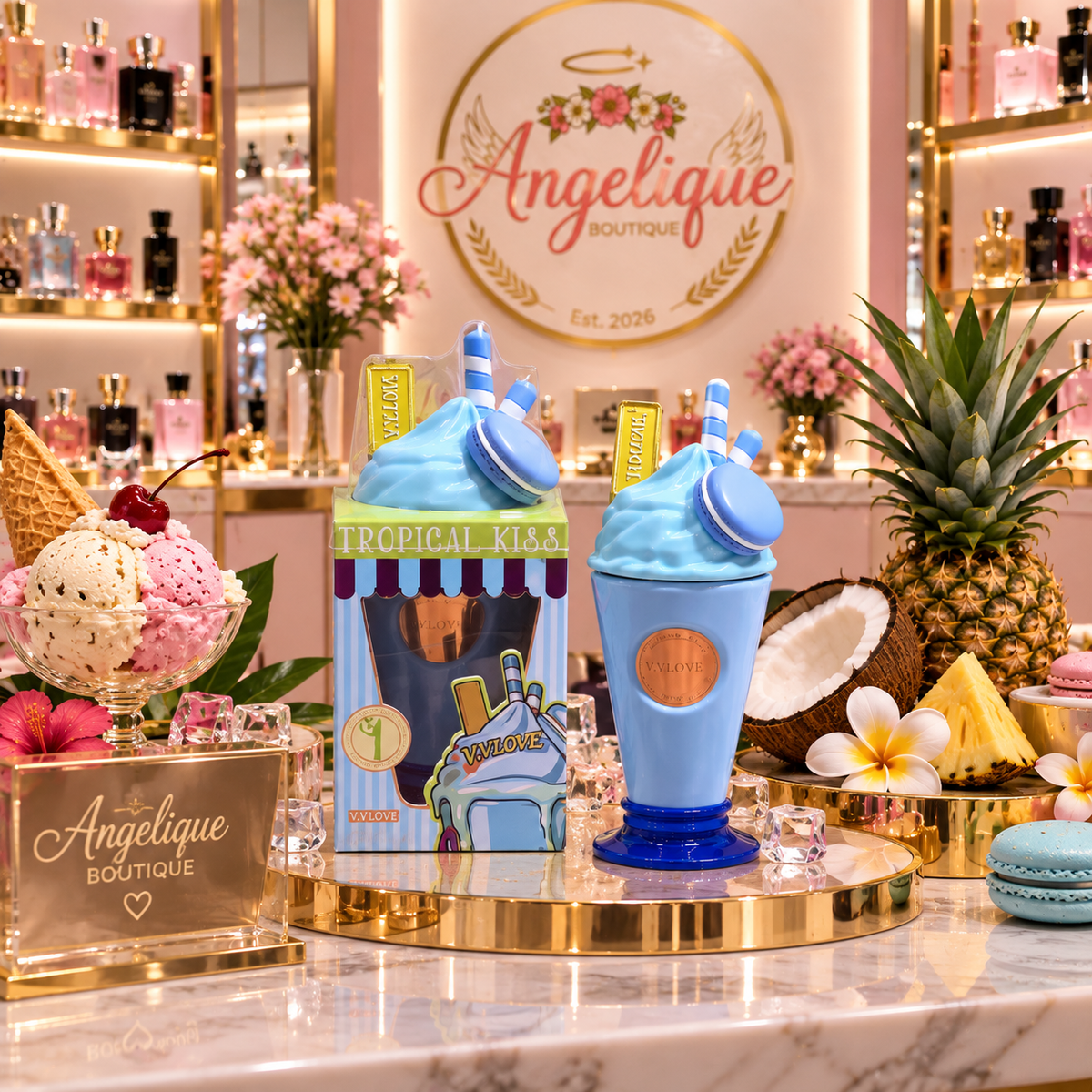 V.V. Love Tropical Kiss Tropical Body Mist - Angelique Boutique