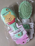 Winnie the Pooh Pastel Hair Brush & Scalp Massage Comb – 4 Colors - Angelique Boutique