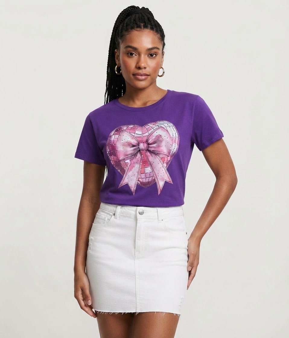 Women's Linked Heart Blouse | Cotton Blend - Angelique Boutique