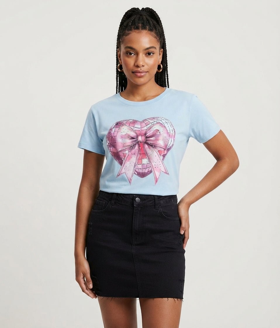 Women's Linked Heart Blouse | Cotton Blend - Angelique Boutique