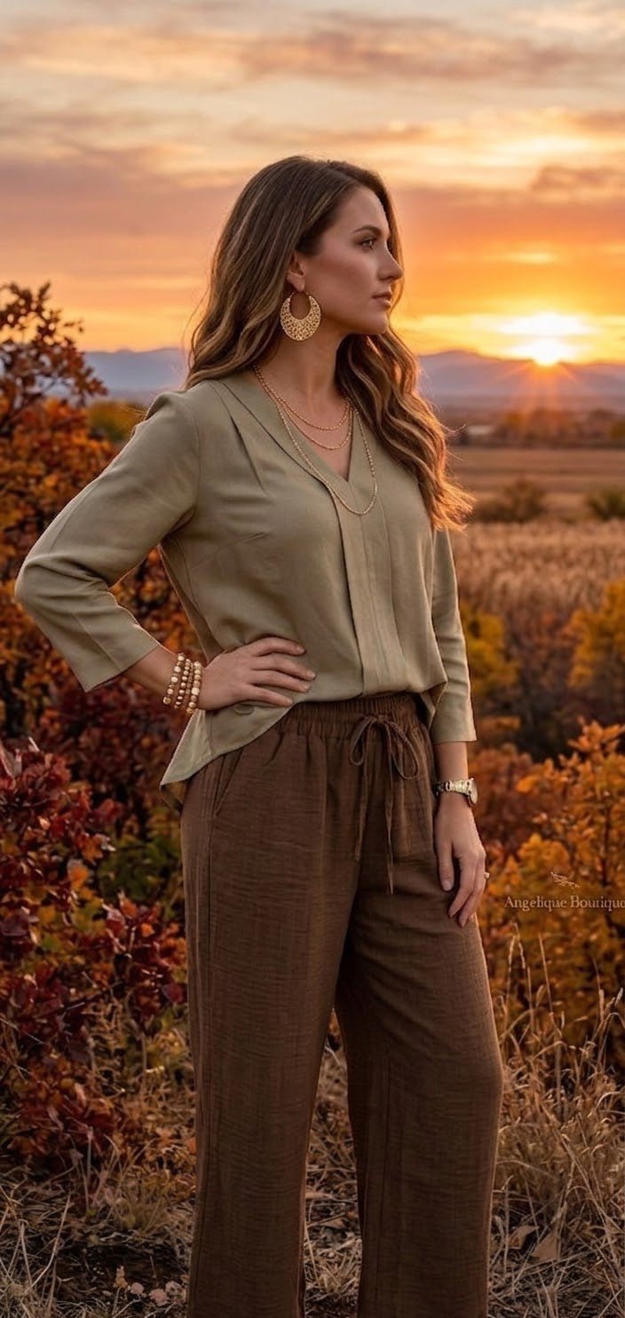 Women's Palazzo Wide-Leg Shorts – Flowy & Chic - Angelique Boutique