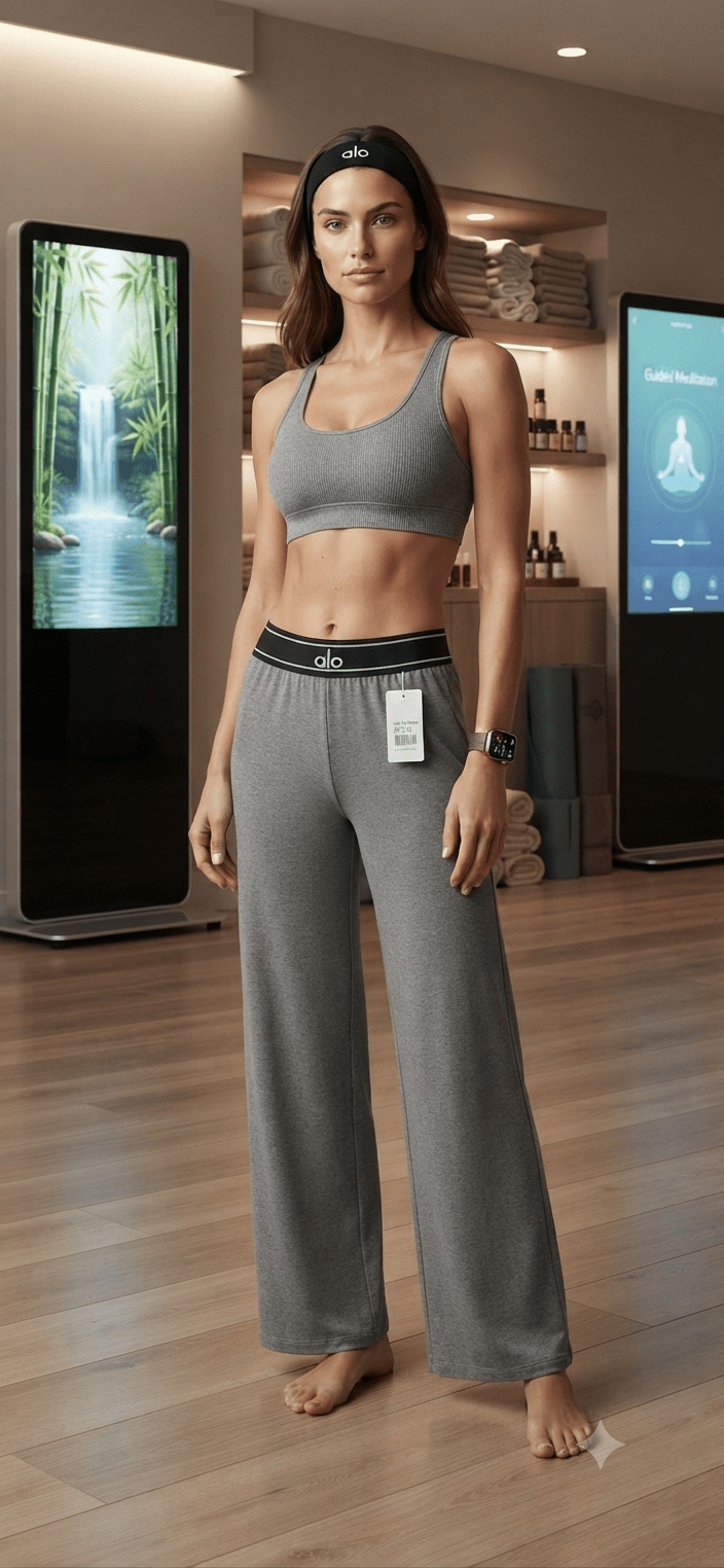 Women's Wide Leg Yoga Lounge Pants - Angelique Boutique