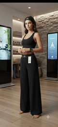 Women's Wide Leg Yoga Lounge Pants - Angelique Boutique