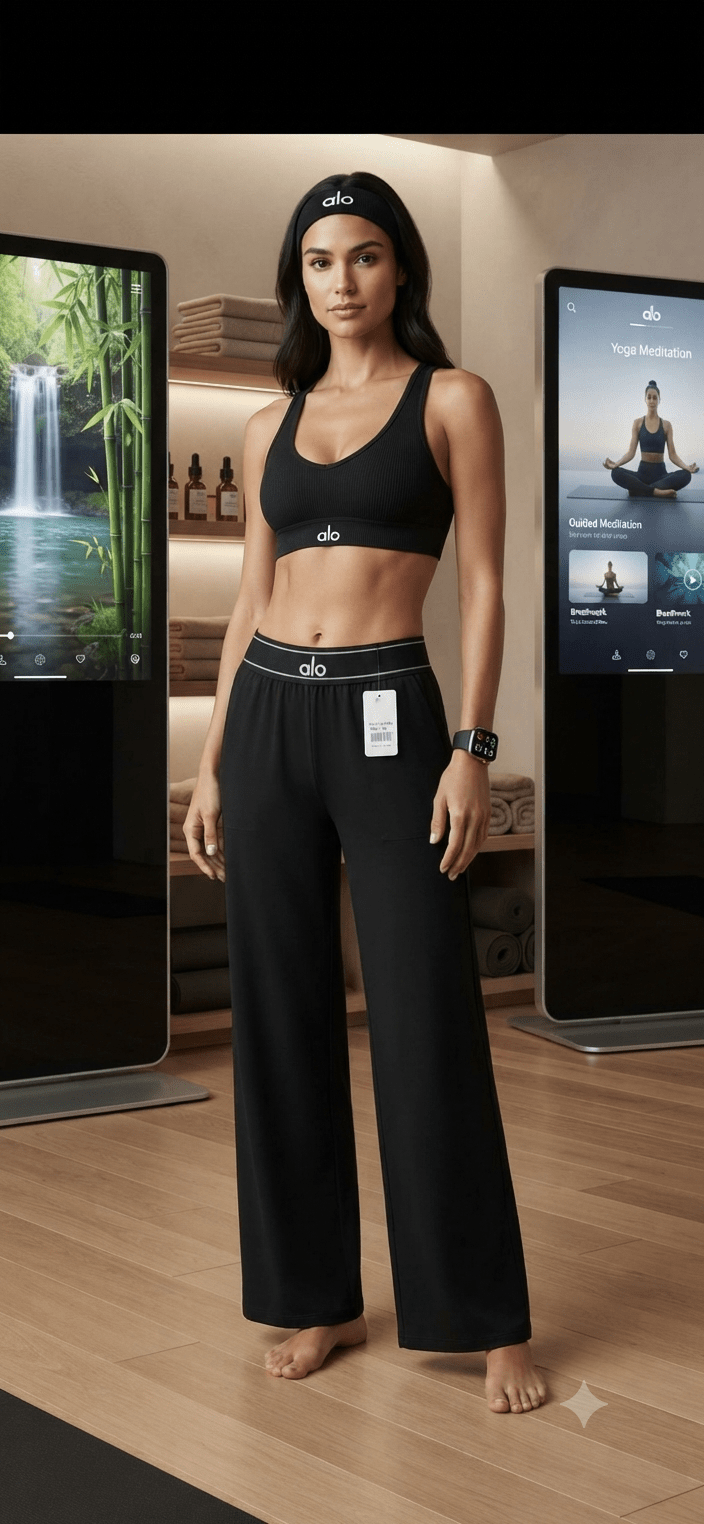 Women's Wide Leg Yoga Lounge Pants - Angelique Boutique
